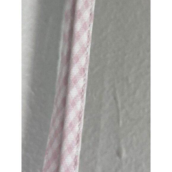 Gianni Bini Top Milkmaid XL Pink Plaid Smock Western Boho Festival Coquette 80s - Picture 6 of 10